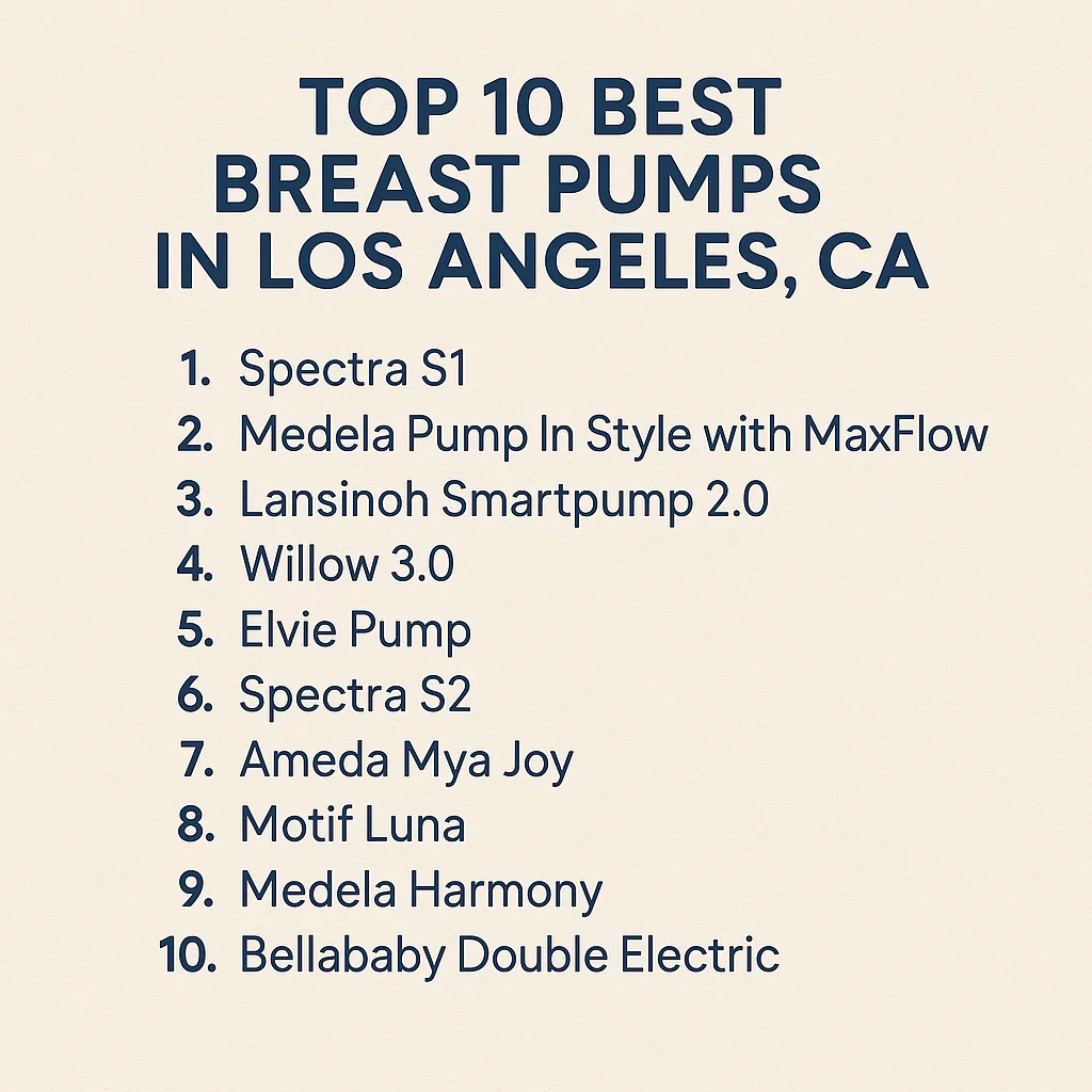 Best Breast Pumps in Los Angeles, CA