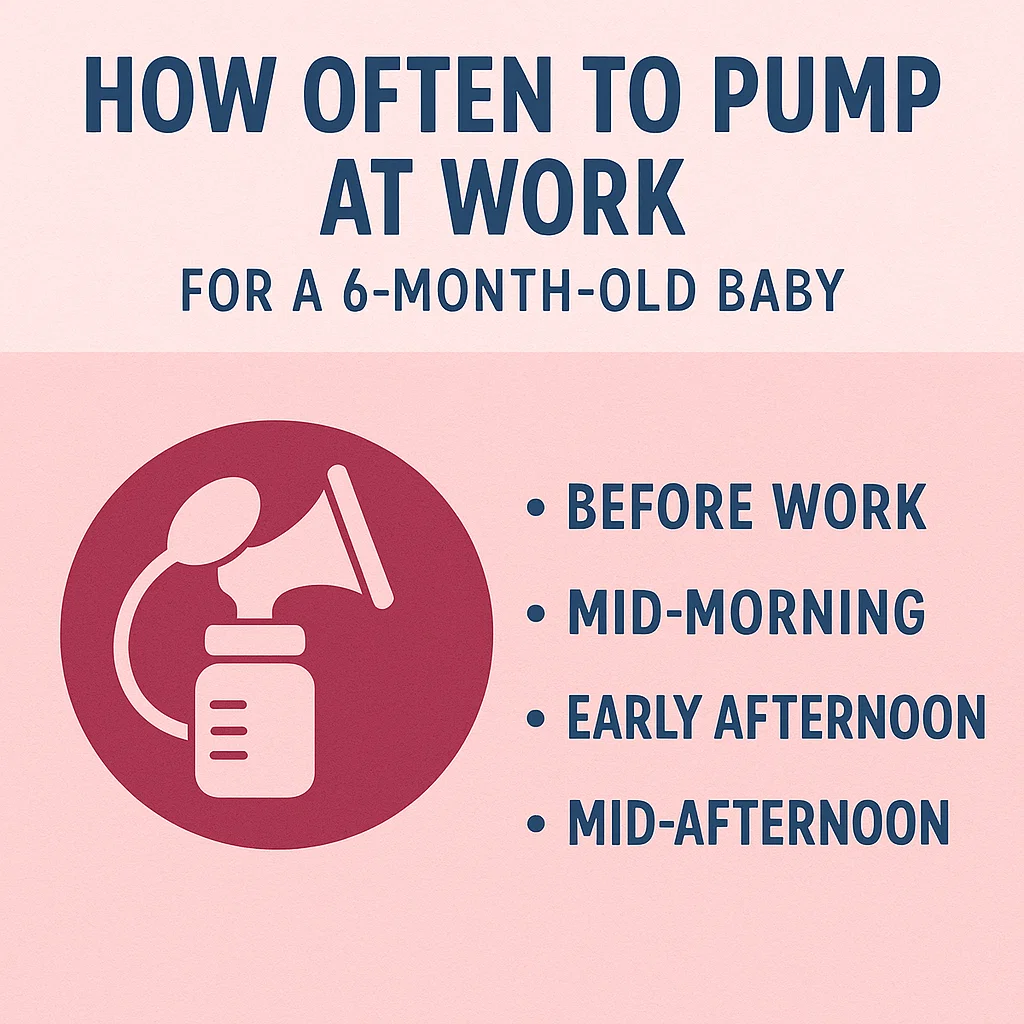 How Often to Pump at Work for a 6-Month-Old Baby