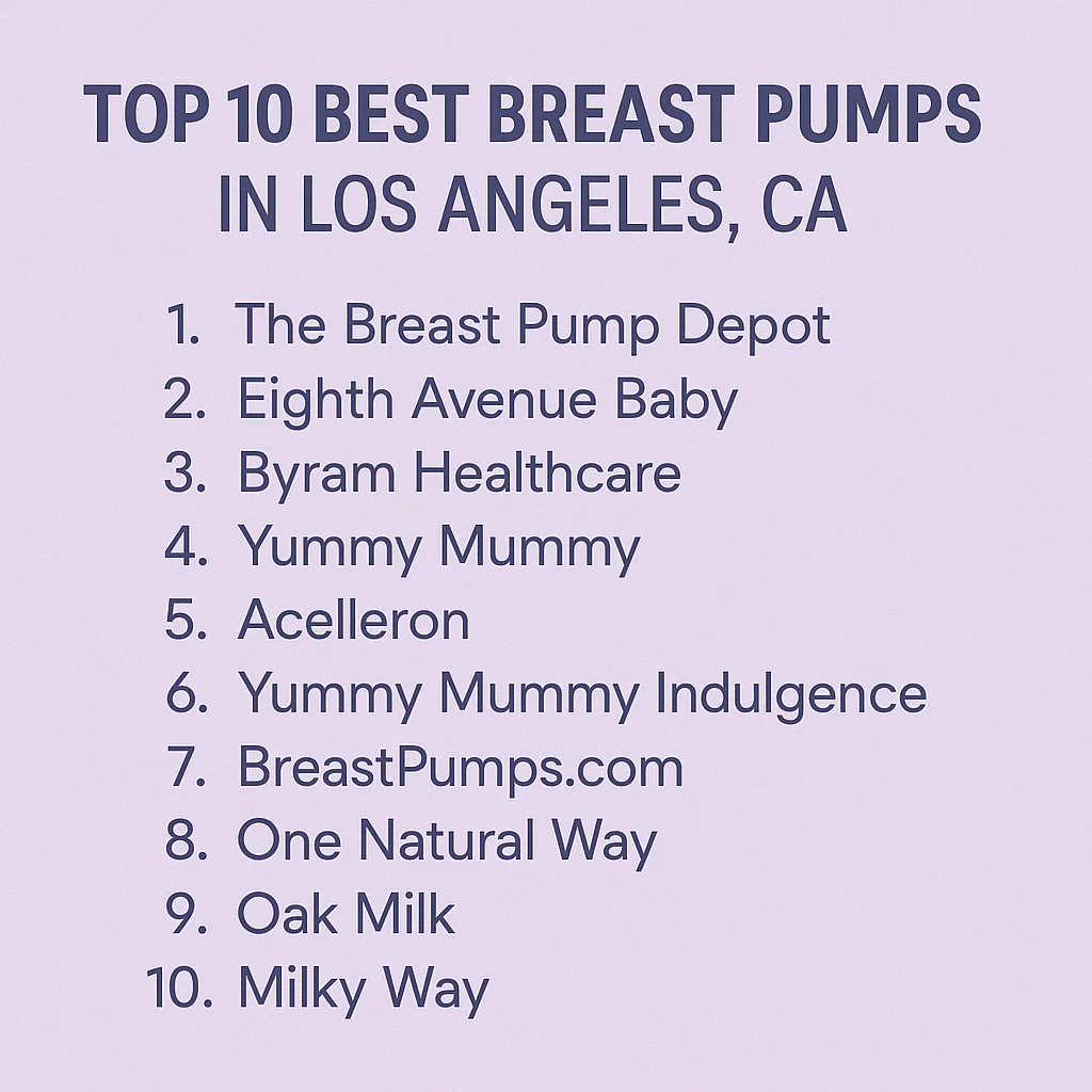Best Breast Pumps in Los Angeles, CA